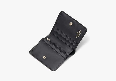 Don't let the size deceive you: our small wallets have room for all your credit cards and cash. Plus, you can fit it in your tiny bag. Tiny Bag, Kate Spade Outlet, Cute Wallets, Logo Line, List Ideas, Kate Spade Wallet, Mini Wallet, Bifold Wallet, Small Wallet