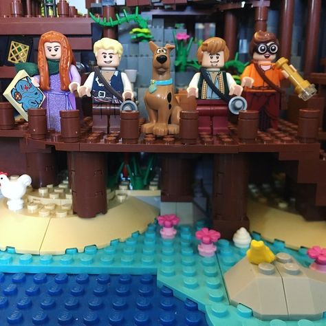 Lego Scooby Doo, Lego Dimensions, Cool Lego Creations, Cool Lego, Lego Creations, Scooby Doo, Lego, Disney, Birthday