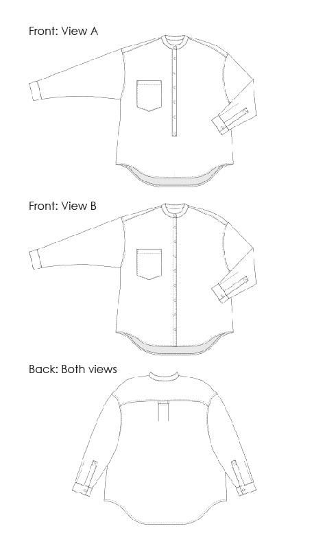 Shirt Sewing Pattern, Oversized Outfit, Garment Pattern, Technology Fashion, Blouse Pattern Sewing, Top Sewing Pattern, Oversized Blouse, French Seam, Neutral Fashion