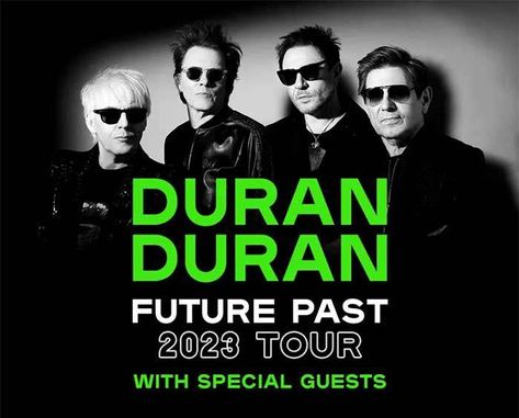 Duran Duran Concert, 2023 Poster, American Airlines Center, Model Looks, Duran Duran, Tour Dates, Concert Tickets, 40th Anniversary, Bon Jovi