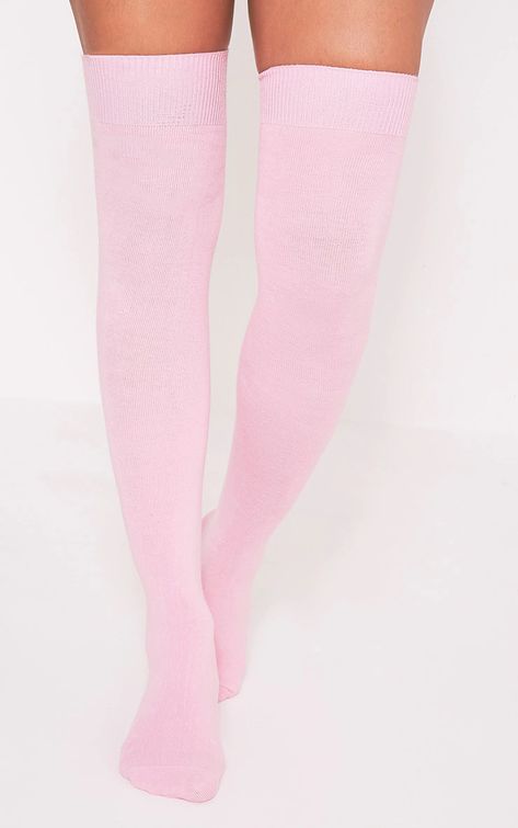 Tights would work too Pink Thigh High Socks, Pink Knee High Socks, Winx Aesthetic, Emma Kate, Dress Cartoon, Kids Winter Fashion, Dream Friends, Colored Tights, Pastel Outfit