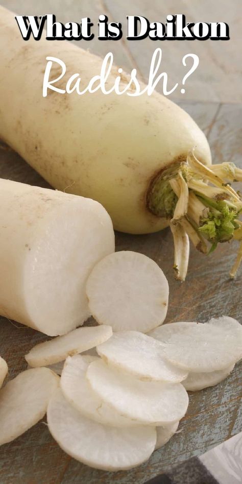 Dicon Radish Recipes, Diakon Radish Recipes, Dicon Radish, Diakon Radish, Daikon Radish Recipes, White Radish Recipes, Vegetables Pizza, Daikon Recipe, Daikon Radish