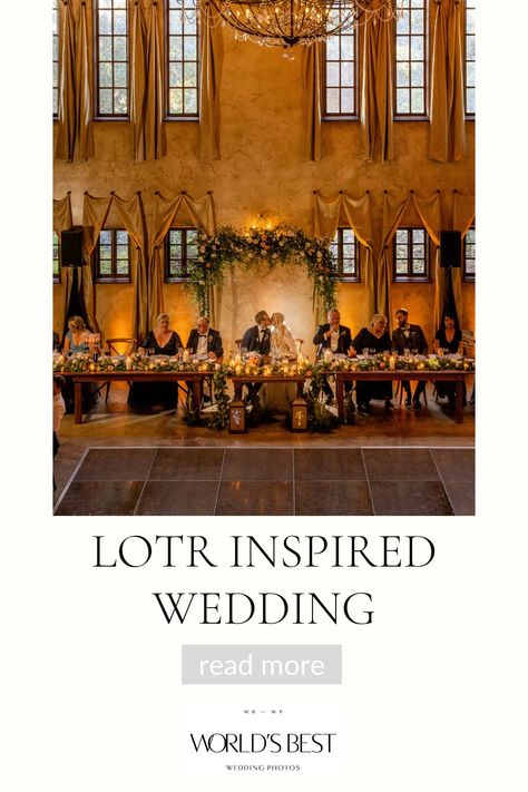 Lord Of The Ring Themed Wedding, Lord Of The Rings Inspired Wedding Ring, Lotr Wedding Colors, Rivendell Wedding Theme, Lord Of The Rings Wedding Decor, Lord Of The Rings Themed Wedding, D&d Wedding Theme, Lord Of The Ring Wedding, Lord Of The Rings Wedding Theme