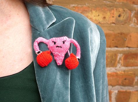 A new Knitty pattern for u and us (it’s a uterus!) – Mochimochi Land The Count, Free Knitting Patterns, Knitted Animals, Knitting Magazine, Pattern Images, Knit In The Round, Knit Picks, Woven Throw, Stockinette Stitch