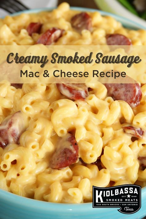 Mac N Cheese With Smoked Sausage, Macaroni And Cheese With Smoked Sausage, Mac And Cheese And Kielbasa, Mac And Cheese And Sausage Recipe, Smoked Sausage Mac And Cheese Recipe, Smoked Sausage And Macaroni And Cheese, Smoked Sausage Mac And Cheese Crockpot, Bratwurst Mac And Cheese, Polish Sausage Mac And Cheese