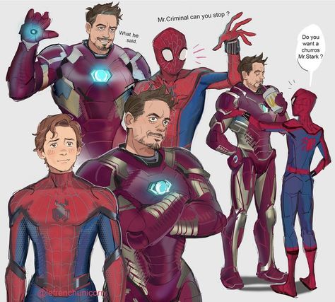 Spiderson Fanart, Ironstrange Family, Marvel Heroes Names, Superfamily Avengers, Marvel Drawings, Marvel Artwork, Avengers Comics, Marvel Fan Art, Mcu Marvel