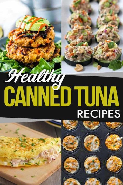 This is a short guide on the nutritional value of canned tuna with delicious sugar-free and gluten-free recipes to fit your paleo, keto or low-carb diet. Canned tuna is an affordable and versatile source of protein for a healthy, wholesome meal plan. Can Tuna Appetizer, Tuna Packet Recipes Healthy, Tuna Dishes Canned, Canned Tuna Recipes Healthy Low Carb, Healthy Recipes With Tuna, Tuna Recipes Keto, Low Calorie Tuna Recipes, Low Carb Tuna Recipes, Healthy Canned Tuna Recipes