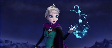 Frozen: Let it go by Intrecciafoglie on DeviantArt Elsa Let It Go, Elsa Jack, Hans Frozen, Frozen 2013, Sette Nani, Frozen Queen, Disney Fanart, Frozen Princess, Walt Disney Animation