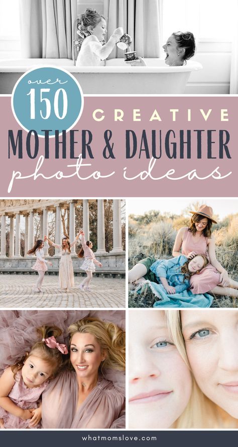 Capture lasting memories with these creative mother daughter photoshoot ideas. The best tips for locations, themes, poses, outfits and more! Mother And One Year Old Daughter Photoshoot, Outdoor Mother Daughter Photo Shoot, Mom With Twins Photography, Fun Mother Daughter Photo Shoot, Mother Daughter Picture Ideas, Mom Daughter Pictures, Mommy And Me Photo Shoot Mother Daughters, Mom And Toddler Photoshoot, Mom And Daughter Photoshoot Ideas