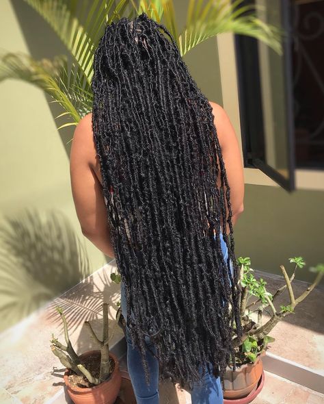 Waist Length, French Braid, Faux Locs, Twist Hairstyles, Protective Hairstyles, Box Braids, Locs, Hair Goals, Makeup Artist