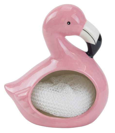 Flamingo Gift Ideas, Roope Hintz, Flamingo Images, Unique Kitchen Items, Pink Kitchen Ideas, Birds Toys, Pink Kitchens, Kitchen Sink Decor, Pineapple Kitchen