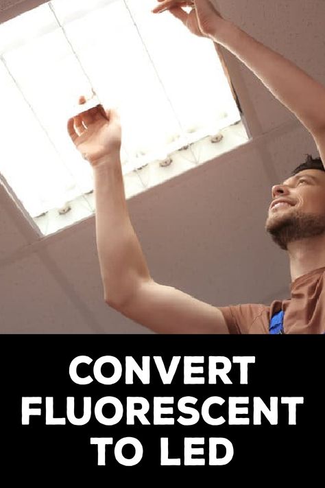 How to Convert Fluorescent to Led Flouresant Light Makeover, Fluorescent Light Covers Diy, Led Light Projects, Flourescent Light, Lighting Makeover, Fluorescent Light Covers, Fluorescent Lights, Basement Lighting, Reduce Your Carbon Footprint