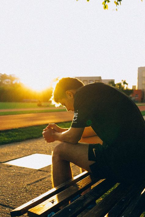 Sitting On Bench Reference, Sitting In A Field, Bench Poses Photography Men, Sitting On A Bench, Sitting On Bench, Sitting On Bench Pose, Running In Field Photography, Man Sitting On Bench, Bench Drawing