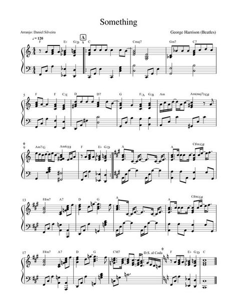 Something - The Beatles|#freesheetmusicforguitar #guitarsheetmusic #popularguitarsheetmusic #guitarnotesforbeginners #Sheetmusic #drumssheetmusic #popularpianosheetmusicfree #Violinsheetmusic Something By The Beatles, Popular Piano Sheet Music, Free Printable Sheet Music, Ideas Cuadros, Classical Sheet Music, Drums Sheet, Drum Sheet Music, Fun Images, Free Piano