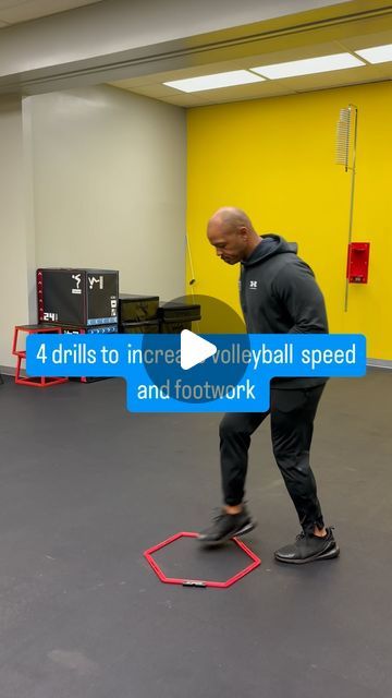 Tony Daniels on Instagram: "Increase your volleyball footwork and speed with these 4  drills 🔥 🔥 🔥 👀 👀  * Here’s a refined version of your social media post:  💥 Every drill is done at max effort! 3 sets of 6-8 seconds each.  We’re focused on speed, not conditioning—so full recovery between exercises is key. This ensures athletes perform at their best every time.  Follow @btbspeed for more training tips and content! 🏃‍♂️⚡️ * #VolleyballTraining #Volleyball #Plyometric #BTBSpeed #youthfitness #voleyball #voleybol #volleyballdrills #volleyballgirls #volleyathome #volleyballtime #volleyballdrills #volleyballkill #volleyballinstagram #volleyballmemes #volleyballcoach #volleyathome #performance #performancetraining #FemaleTraining #training #trainingmotivation #sportstraining #volleyballm Drills For Volleyball, Training Volleyball, Volleyball Memes, Speed Drills, Volleyball Training, Volleyball Drills, Coaching Volleyball, 8 Seconds, Training Motivation