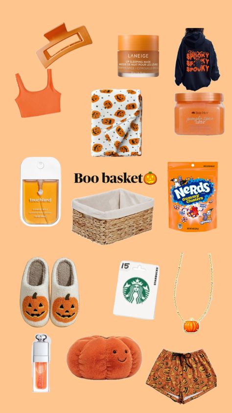 (Girls send this to your man in fall) Basket Ideas For Girlfriend, Boo Basket Ideas For Girlfriend, Boo Basket Ideas, Ideas For Girlfriend, Halloween Basket, Halloween Baskets, Boo Basket, Basket Ideas, Your Man