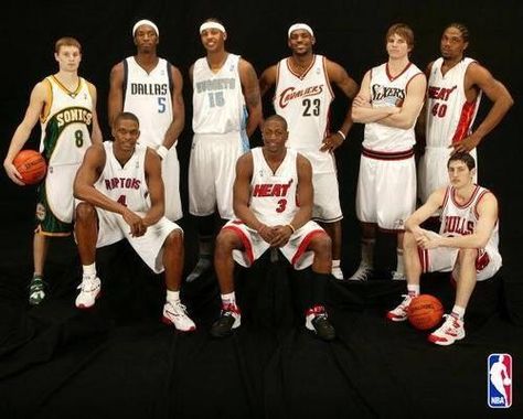 2003 NBA draft 2003 Nba Draft, Nba Superstars, Dwayne Wade, Nba Art, Dwyane Wade, Nba Legends, Nba Draft, Sports Pictures, National Basketball Association