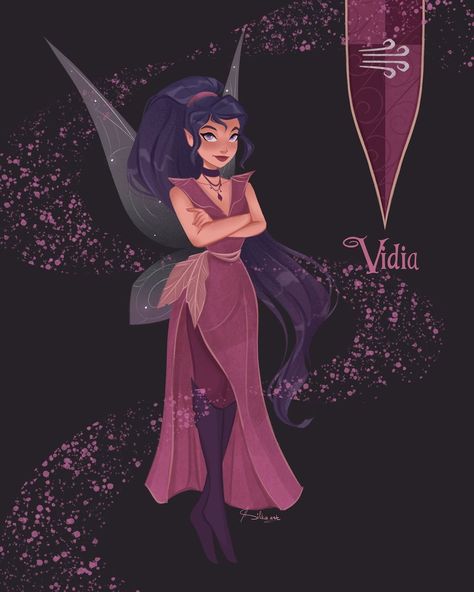 Vidia Fairy Fanart, Aesthetic Disney Costumes, Vidia Tinkerbell Fanart, Disney Fairies Fanart, Fast Flying Fairy, Vidia Costume, Fairy Concept Art, Tinkerbell Vidia, Vidia Tinkerbell