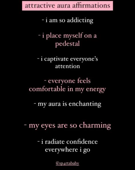 Celebrity Affirmations, Baddie Mindset, Identity Shift, Self Concept Affirmations, Black Cat Energy, Night Affirmations, Cat Energy, Self Thought, Abundance Manifestation