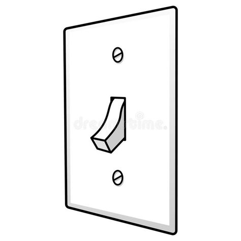 Light Switch. A vector illustration of a Light Switch #Sponsored , #SPONSORED, #Affiliate, #Light, #vector, #illustration, #Switch Light Switch Tattoo Ideas, On Off Switch Illustration, Light Switch Drawing, Light Switch Tattoo, Switch Illustration, Light Cartoon, Miniature Printables, Drawing Cartoon, Cartoon Drawing