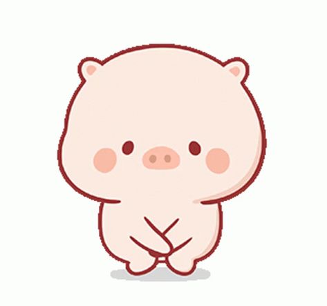 Pig Gif, Animated Emojis, Cute Piggy, Pig Dog, Pig Cartoon, Cute Piggies, Gif Animation, Chibi Drawings, Anime Shadow