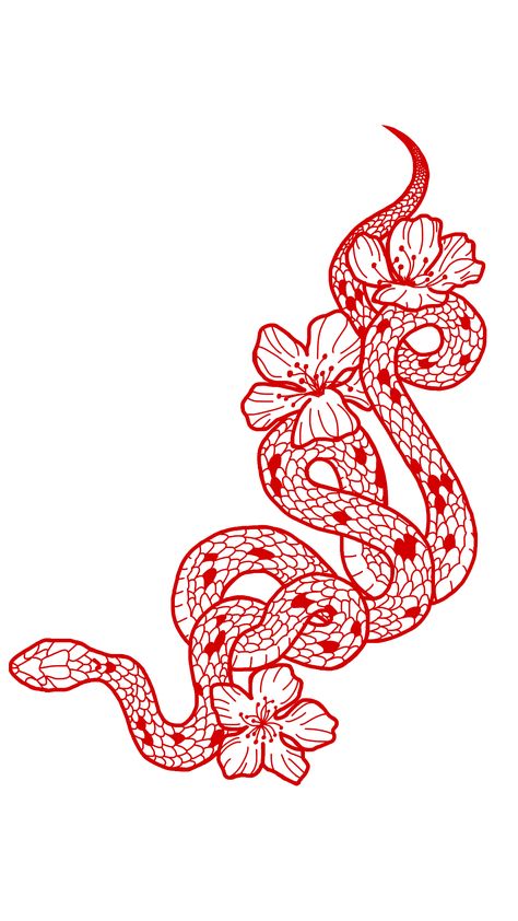 red ink design - hip/butt/thigh? Hip Tattoos Stencils, Snake Tattoos Hip And Thigh, Red Snake Tattoo Thigh, Small Tattoo Ideas Thigh, Red Ink Patchwork Tattoo, Red Ink Thigh Tattoos Women, Red Snake Tattoo Hip, Red Ink Hip Tattoo, Red Elbow Tattoo