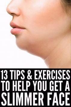 Get Rid Of Chubby Cheeks, Lose Face Fat Fast, Workout Makeup, Sagging Cheeks, Facial Exercise, Face Fat, Slimmer Face, Yoga Props, Facial Exercises