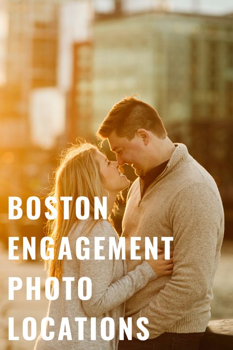 A List of the most popular engagement photo locations in Boston, MA Engagement Theme, Best Engagement Photos, Boston Engagement Photos, Engagement Themes, Fall Engagement Pictures, Boston Public Garden, Serene Nature, Institute Of Contemporary Art, Photography Pics