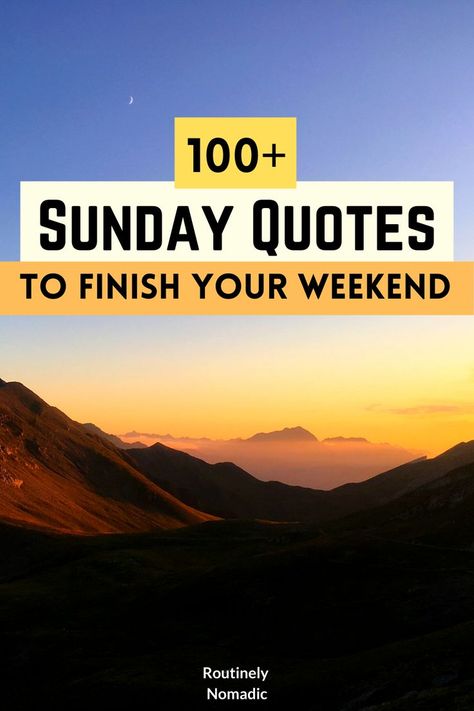 Did you have the most amazing Sunday and are now looking for the perfect Sunday Quotes for Instagram or inspiration? Here are some the best short, inspirational, motivational, positive, blessings and funny captions and quotes about Sunday morning and night. Find the best one that fits your experience, photo or just inspires you! Sunday Evening Quotes Inspiration, Sunday Night Quotes Inspiration, Sunday Morning Quotes Motivation, Sunday Evening Quotes, Sunday Night Quotes, Sunday Vibes Quotes, Outing With Friends Quotes, 2 Words Caption, Quotes About Sunday