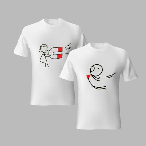 Couple Tshirt Design, Couple T-shirt, Tshirt Design, Mens Graphic, Tshirt Designs, Mens Graphic Tshirt, Mens Tshirts, Sweatshirts, Mens Tops