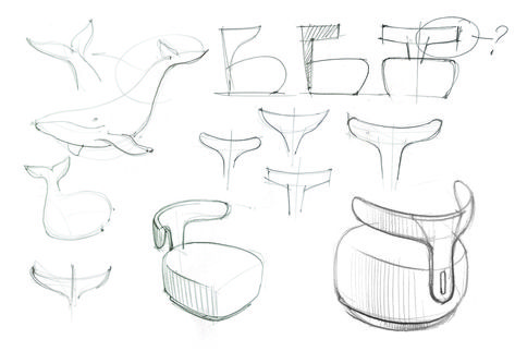 Nature Inspired Product Design Sketch, Chair Sketch Design, Form Exploration, Furniture Details Drawing, Form Studies, Drawing Portfolio, Interior Design Sketchbook, Drawing Furniture, Interior Design Colleges