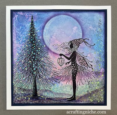 A Crafting Niche: Lavinia Stamps "Winter Whispers" "Starr and the Wild Pine Card Lavinia Cards Inspiration, Lavinia Stamps Cards Fairies, Witch Cards, Carte Diy, Lavina Stamps, Lavinia Cards, Craft Retreat, Fairy Cards, Stamps Art