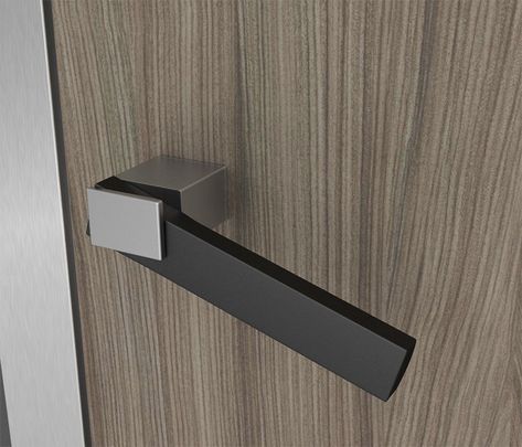 Modern Door Knob, Handle Door Design, Cube Door, Minimalist Door Handle, Modern Door Hardware, Exterior Door Hardware, Door Handle With Lock, Door Handles And Locks, Door Handles Modern