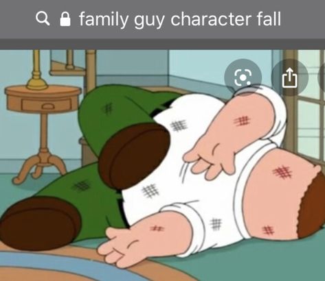 Family Guy Falling Pose, Guy Falling, Falling Pose, Family Guy Funny Moments, Family Guy Funny, Lois Griffin, Frankie Grande, Peter Griffin, Laughing And Crying