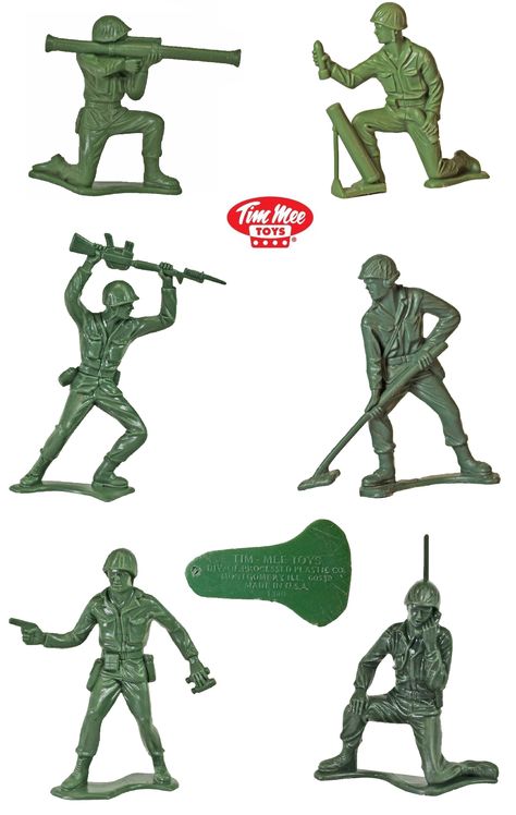 Toy Soldiers Art, Soldier Tattoo, Army Men Toys, Plastic Army Men, Plastic Soldier, Doctor For Kids, Toy Story Theme, Plastic Man, Shirt Folding