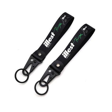 The Bride Illest JDM Short Lanyard is the perfect keychain to keep track of your keys. The short lanyard is crafted from premium nylon, ensuring durability and longevity. The quick-release metal clip ensures that your keys are securely attached. Designed for those who prefer a more compact lanyard. It easily fits in your pocket, clips onto a belt loop, or attaches to your bag, making it versatile. Key Features: Material: Nylon + Steel. Size: 16 x 2.5cm (6.3 x 0.984″). Premium quality woven nylon Lanyard Ideas, Jdm Racing, Types Of Sushi, Apartment Stuff, Aesthetic Accessories, Securely Attached, Car Gadgets, Key Chains, Quick Release