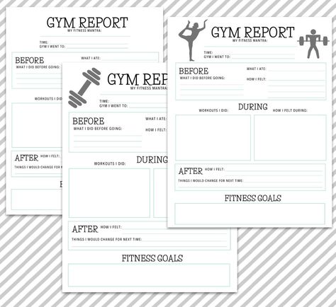 Excited to share this item from my #etsy shop: Fitness Tracker Gym Journal Pages Daily Gym Report Fitness Diary Pages Fill in Blank Printable Self Care Tracking Sheet Gym Bag Essentials Women, Gym Journal, Bbg Workouts, Family Gift Exchange, Fitness Diary, Gym Bag Essentials, Kindergarten Lesson Plans, Lesson Planner, Kindergarten Lessons