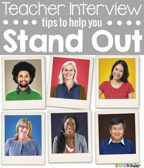 Tips to help you stand out during a teacher interview! Teacher Portfolios For Interviews, Teaching Interview Outfit, Cda Portfolio, Teacher Interview Outfit, Teacher Job Interview, Interview Portfolio, Teaching Job Interview, Teacher Resumes, Teaching Interview