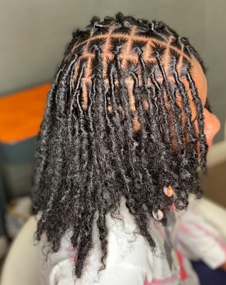 Free locks showing the glimps of perfect dreadlocks. However, you will get both locks and box braids combination here. #Young_girl_dreadlocks_hairstyle Dreadlocks Braids, New Natural Hairstyles, Dreadlock Hairstyles For Men, Beautiful Dreadlocks, Short Locs Hairstyles, Dreadlock Style, Dreadlock Styles, Protective Hairstyles Braids, Hair Twist Styles