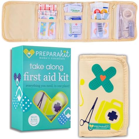 First Aid Kit For Car, First Aid Kit For Kids, Baby First Aid Kit, Travel Medicine Kit, Travel Medicine, Medicine Kit, Stocking Stuffers For Adults, Mini First Aid Kit, Diaper Bag Essentials