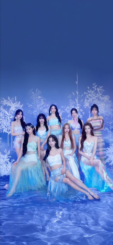 #TWICE Wallpaper  #TWICEWALLPAPERS Ot9 Twice Wallpaper, Twice Group Photo, Tzuyu Body, Twice Photoshoot, Walpapers Cute, Kpop Backgrounds, Twice Group, Twice Wallpaper, Twice Album