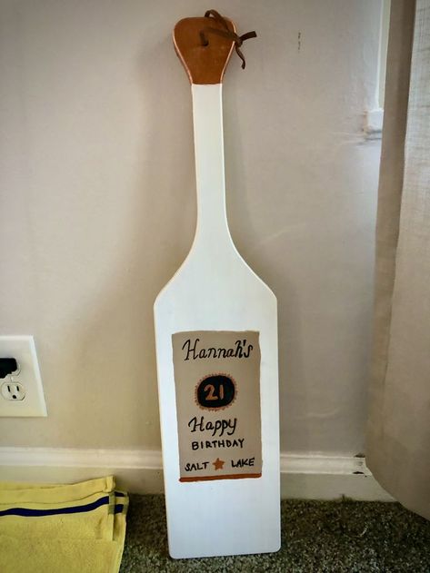 21st Birthday Paddle, Paddle Sorority, Sorority Paddles, 21 Birthday, Paddles, 21st Birthday, Sorority, Happy Birthday, Birthday