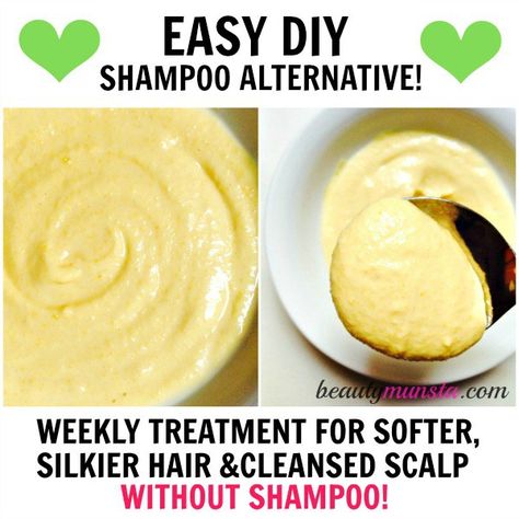 Diy Hair Shampoo, Homemade Shampoo Recipes, Diy Cleanser, Diy Shampoo Recipe, Shampoo Alternative, Natural Beauty Hacks, Hair Recipes, Making Cosmetics, Baking Soda For Hair