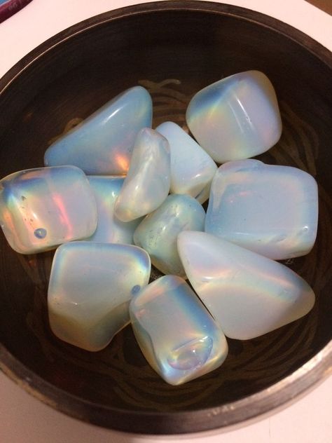 Opalite Crystal Aesthetic, Hidden Feelings, Pretty Crystals, Crystal Room, Crystal Vibes, Opalite Crystal, The Chakras, Crystal Aesthetic, Spiritual Crystals