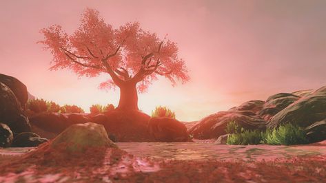 Zelda Landscape Wallpaper, Zelda Botw Screenshots Landscape, Pink Zelda Wallpaper, Totk Landscapes, Legend Of Zelda Landscape, Hyrule Landscape, Zelda Scenery, Botw Scenery, Zelda Landscape