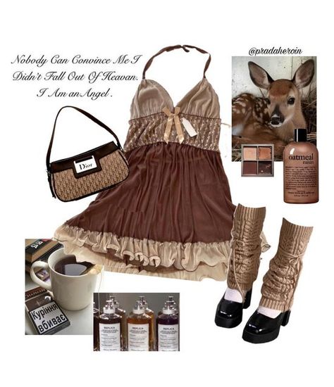 𝐂𝐫𝐞̀𝐦𝐞 𝐃𝐞 𝐋𝐚 𝐂𝐫𝐞̀𝐦𝐞 on Instagram: "waiting for fall 🍂" Waiting For Fall, Deer Outfit, Cutesy Outfit, Brown Outfit, A Deer, July 11, Swaggy Outfits, Outfit Inspo Fall, Girly Outfits