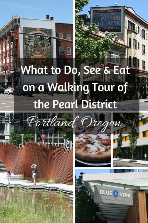 What to Do, See & Eat on a Walking Tour of the Pearl District-Portland, Oregon Necklace Zales, Pearl District Portland, Traveling Mom, Visit Oregon, Oregon Vacation, Portland Travel, Oregon Road Trip, Beautiful Pendants, The Oregon Trail