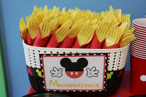 Small Mickey Mouse Birthday Party, Food Ideas For Mickey Mouse Party, Mickey And Minnie Twin First Birthday Party, Mickey Birthday Party Favors, Mickey Party Food Ideas, Oh Twodles Birthday Party Favors, Mickey And Minnie Birthday Party Food, 2nd Birthday Mickey Mouse Theme, Mickey Birthday Party Food