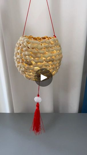 173K views · 436 reactions | Get into the Halloween spirit with this fun parent-child activity! Take a balloon and apply peanut shells all around it using double-sided tape or glue. Once it’s fully covered, pop the balloon and you’ll be left with a unique, natural lantern shape. Add some lights inside to create a spooky yet charming Halloween lantern. It’s a creative, hands-on project that will be a hit with the whole family! | Paper Craft Ideas Balloon Lanterns, Halloween Lantern, Twine Crafts, Paper Craft Ideas, Halloween Lanterns, Diy Lanterns, Diy Basket, Halloween Spirit, The Balloon