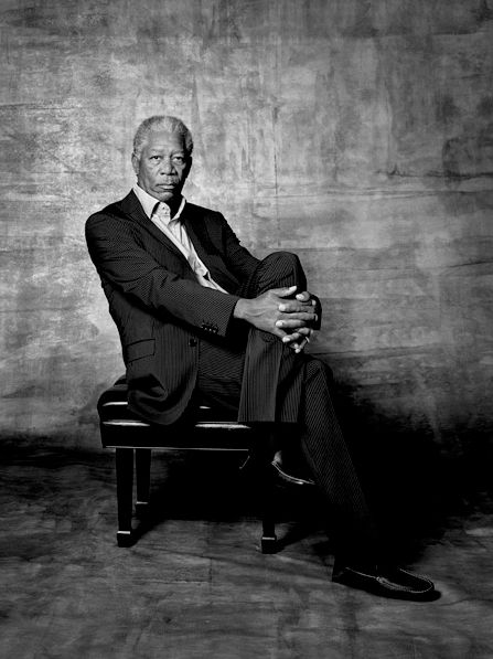 Morgan Freeman by Patrick Fraser is an American actor, film director, and narrator. Freeman has received Academy Award nominations for his performances in Street Smart, Driving Miss Daisy, The Shawshank Redemption and Invictus and won in 2005 for Million Dollar Baby. Morgan Freeman Portrait, Driving Miss Daisy, A Man In A Suit, Man In A Suit, The Shawshank Redemption, Morgan Freeman, People Of Interest, Best Supporting Actor, Black And White Portraits